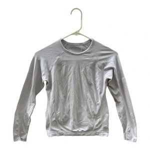 Athleta Lavender Seamless Athletic Long Sleeve // size XS